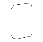 4680556AB - Body: Decal for Chrysler: 200, 300, PT Cruiser, Sebring, Town &amp; Country | Dodge: Caliber, Challenger, Charger, Dart, Durango, Grand Caravan, Journey, Magnum, Neon, Nitro | Jeep: Cherokee, Grand Cherokee, Liberty, Patriot, Wrangler, Wrangler JK | Ram: C/V Image