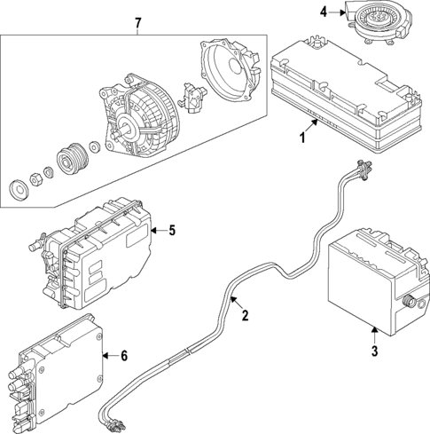 Battery for 2023 Audi Q7 #0