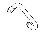 4G0121447CA - : Engine Coolant Hose for Audi: A6, A6 Quattro Image