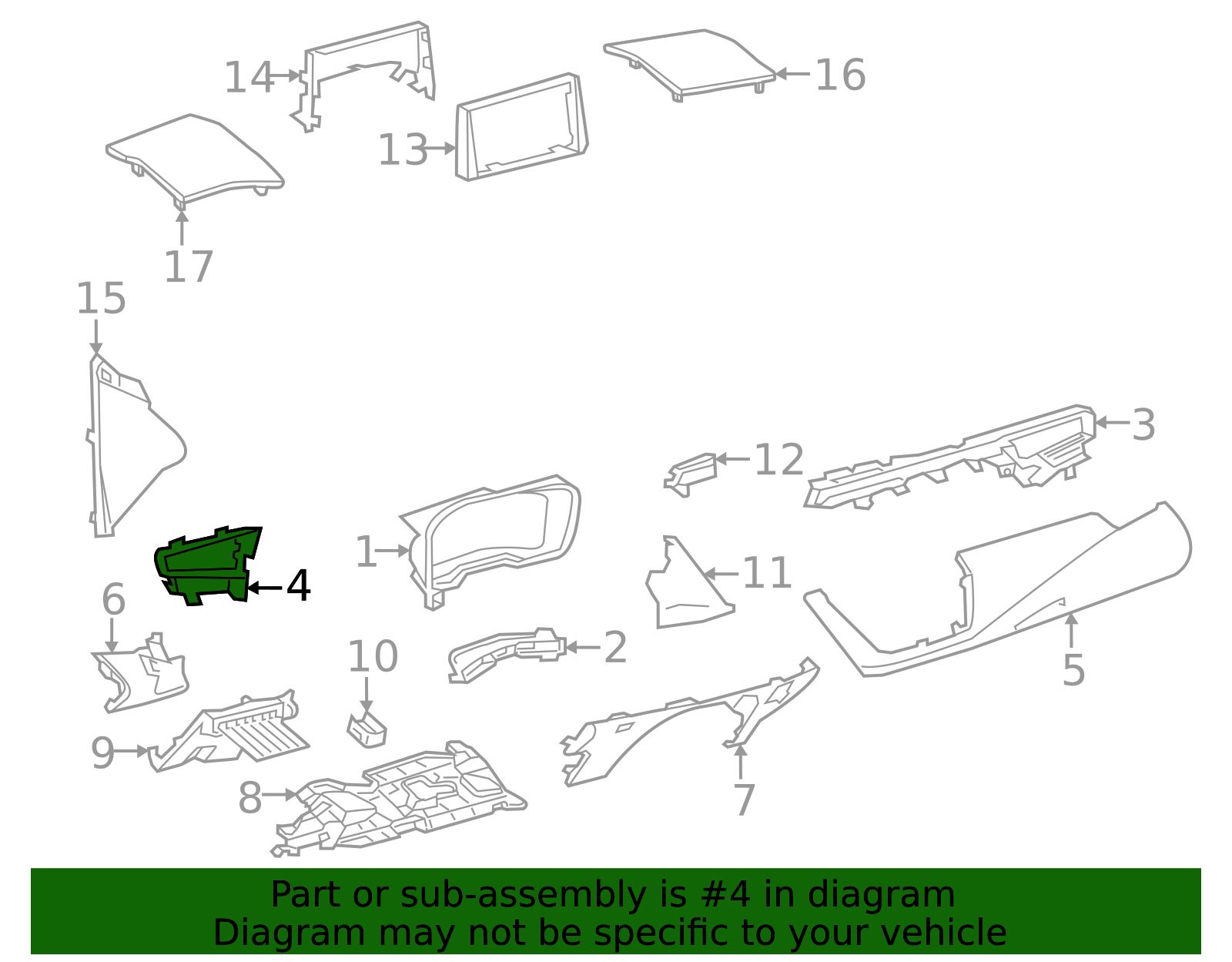 55475-12160-C2 - 2023-2024 Toyota GR Corolla - Finish Molding | Nucar ...