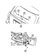 LC183276AA - Electrical: Rear Wiper Blade for Mopar Image