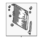 8846060440 - : 2010 Toyota 4Runner - Condenser Assembly for Toyota: 4Runner Image