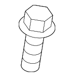 957010602508 - Electrical: Ignition Coil Bolt for Honda: Accord, Civic, Clarity, CR-V, Element, Fit, HR-V, Odyssey, Passport, Pilot, Ridgeline, S2000 Image