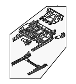 4K0881106K - Body: Seat Frame for Audi Image