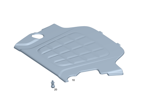 Engine Compartment Lining for 2025 Mercedes-Benz G580 #0
