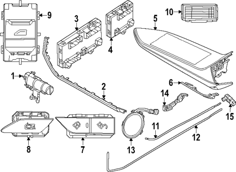 Interior Trim - Rear Door for 2023 BMW i7 #1