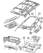 1FU771L2AA - : Visor, Left for Mopar Image