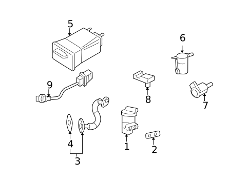 Sensors for 2008 Chevrolet Uplander #0