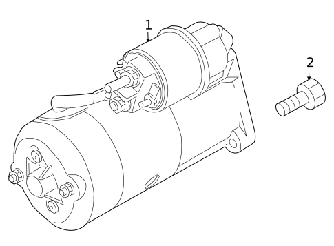 Starter for 2003 Dodge Sprinter 3500 #1