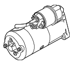 R5117537AC - Electrical: Starter for Dodge: Sprinter 2500, Sprinter 3500 Image