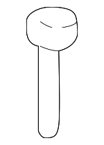 30569536 - Body: Headrest Guide for Saab: 9-3, 9-5 Image