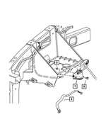 6035723 - Electrical: Hex Nut And Washer for Mopar Image
