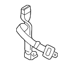 7323004110B0 - Electrical: Seat Belt Receptacle for Toyota Image
