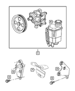 68225509AC - Steering: Power Steering Pump for Mopar Image