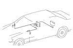 1404433808 - Electrical Equipment and Instruments: Electric Cable for Mercedes-Benz: 400SE, 500SEL, 600SEL, S420 Image