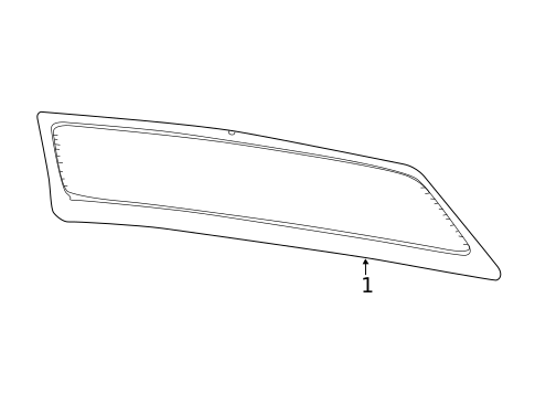 Glass & Hardware - Back for 2025 Ram 2500 #1