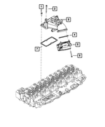 68038158AA - Fuel: Hex Flange Head Bolt, Mounting for Mopar Image