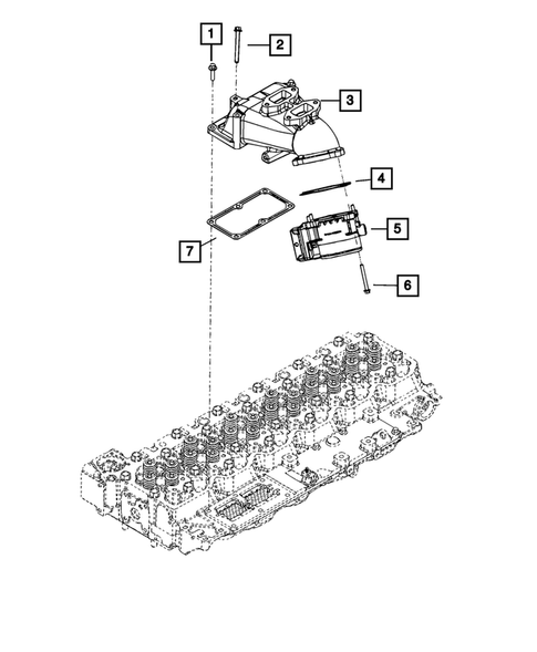 Throttle Body for 2010 Dodge Ram 3500 #1