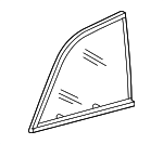 68002067AA - : Quarter Glass for Chrysler: Pacifica Image