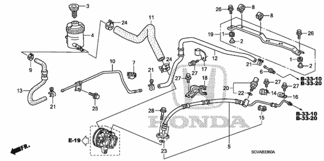 P.S. Lines for 2008 Honda Element #0