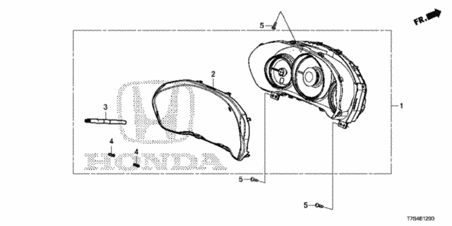Meter (Denso) for 2019 Honda HR-V #0