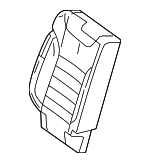 16692021007E94 - Body: Seat Cover for Mercedes-Benz: ML 63 AMG&amp;reg; Image image