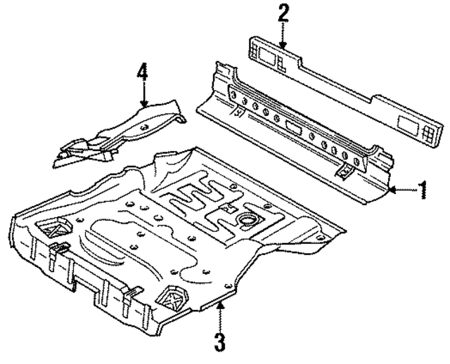 855813301B - Body: Panel Below Lid for Audi Image