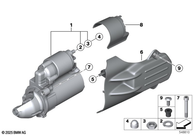 12417712231 - : Starter for BMW-Motorrad Image