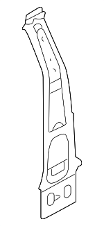 5G4809443 - Body: Inner Center Pillar for Volkswagen: e-Golf, Golf, Golf Alltrack, Golf R, Golf SportWagen, GTI Image