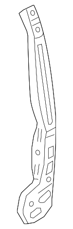 5G4810069 - Body: Inner Reinforced for Volkswagen: Golf Alltrack, Golf SportWagen, GTI Image