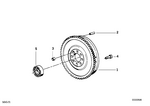21211223550 - Engine: Twin Mass Flywheel for BMW Image