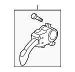 8L0953513G01C - Steering: Signal Switch for Volkswagen: Beetle, Golf, Jetta, Passat Image