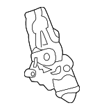 6891008010 - Body: Actuator for Toyota: Sienna Image