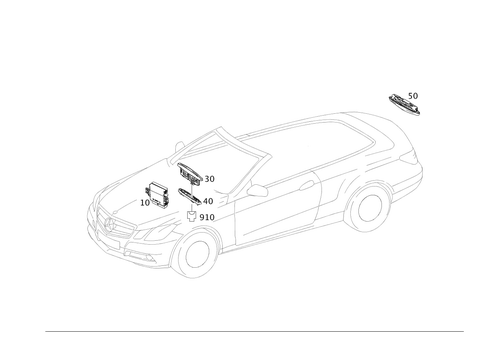Parktronic System (Pts) for 2016 Mercedes-Benz E550 #0