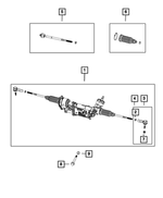 6510880AA - Steering: Hex Flange Head Screw for Mopar Image
