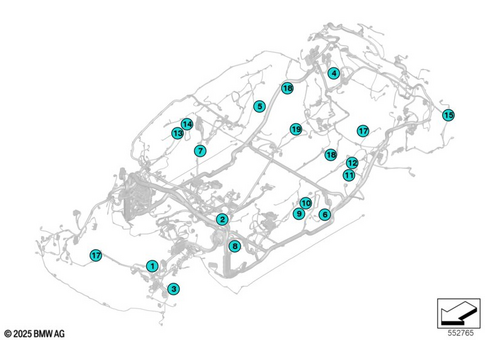 Plug Connection Overview for 2026 BMW BMW ALPINA B8 #19