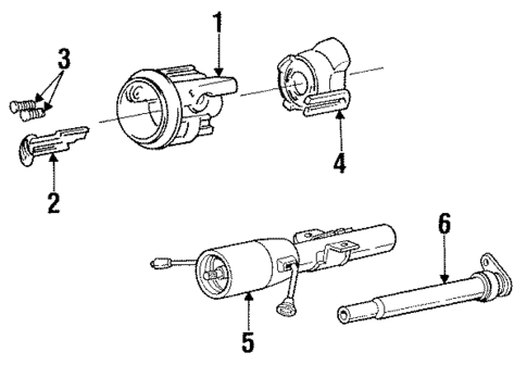 Housing & Components for 1989 Dodge Dynasty #1