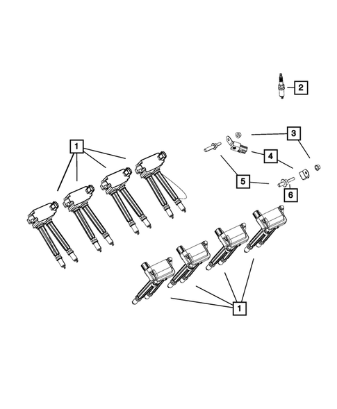 Ignition - Spark Plugs, Cables, Coils, and Glow Plugs for 2017 Ram 3500 #0