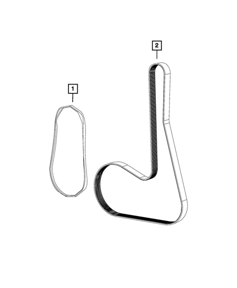 Drive Belts for 2020 Ram 1500 #0