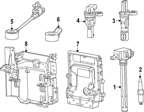 Ignition System for 2025 Ram 1500 #0