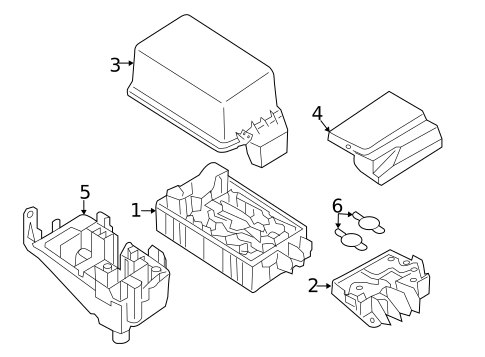 Electrical Components for 2012 Hyundai Genesis #2