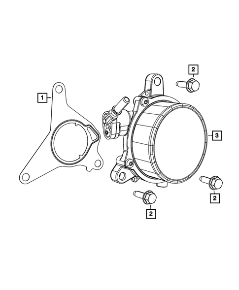 Power Brake Booster for 2020 Fiat 500X #1