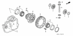 41321PL5Z02 - Transmission - Automatic: SHAFT, PINION for Honda Image