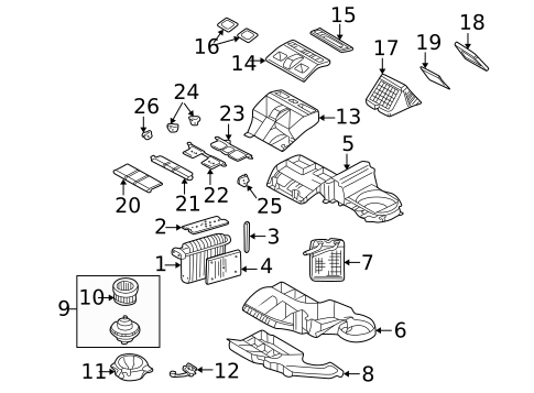 Heater for 2007 Buick Rainier #0