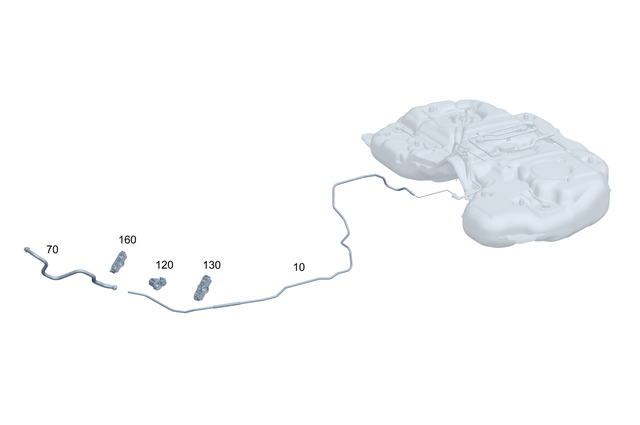 167470690364 - Fuel System: Fuel Line for Mercedes-Benz: GLS450 Image image