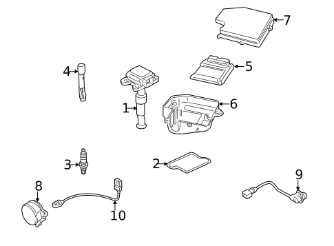 Powertrain Control for 2002 Audi Allroad Quattro #0