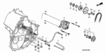 22760RPS000 - Transmission - Automatic: PIPE, OIL PASSAGE for Honda Image