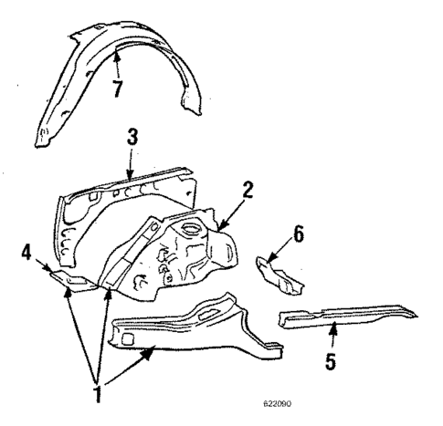 Inner Components for 1989 Mitsubishi Starion #0
