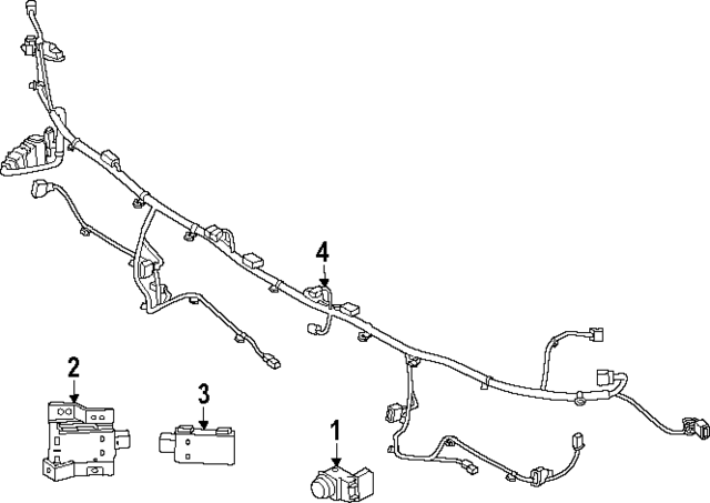 99310CU200EMP - : Park Sensor for Hyundai Image
