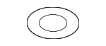 80873ST7000 - HVAC: Rear Suction Hose O-Ring for Honda Image